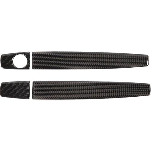 Carbon Fiber Car Exterior Door Handle Decoration Cover Trim Stickers for Chevrolet Camaro 2012-2015 Accessories