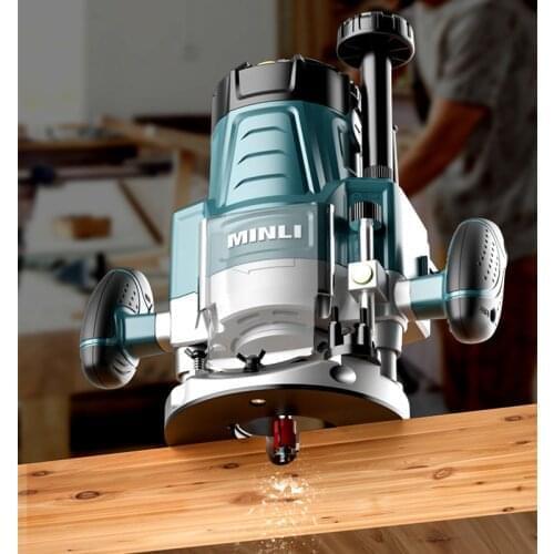 2200W Woodworking Electric Router trimmer Wood Milling Engraving Trimming machine Hand Carving Carpentry