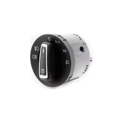 Chrome Euro Head Light Switch (with Auto Function) For VW Volkswagen Golf MK7