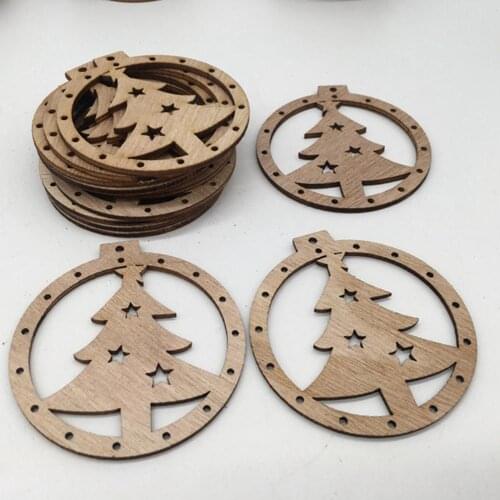 Hua Ming Ce Wooden Christmas Decorations