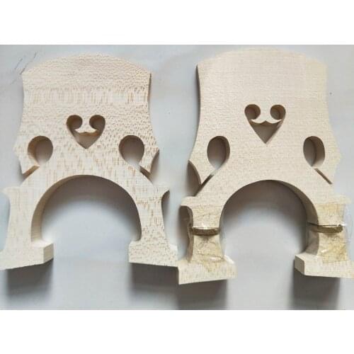 1 PC Quality Double Bass Bridge Adjustable Double Bass Bridge for 3/4 or 4/4 Size