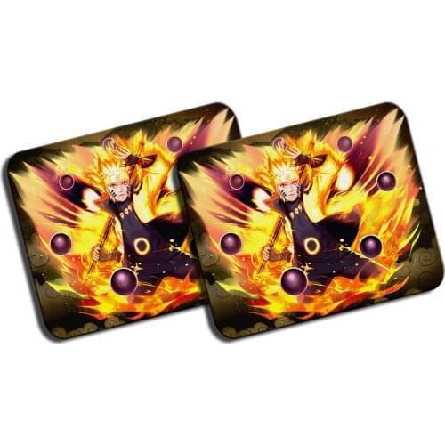 MERCHANDMANIA PACK 2 medium NARUTO AURA Fox mats nine tails mousepad raton offer