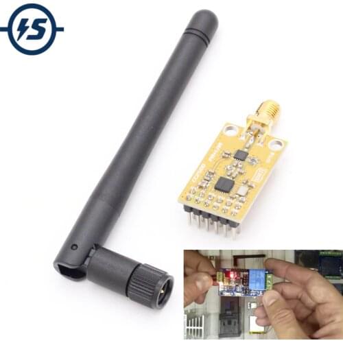 Wireless Data Transceiver Module CC2500 Module 1800 M Found Distance CC2500+PA+LNA 2.4G SPI 22dBm