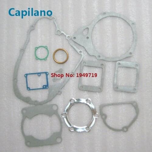 Motorcycle DT175 complete gasket include cylinder gaket and engine gakset for Yamaha 2 stroke 175cc DT 175 seal parts