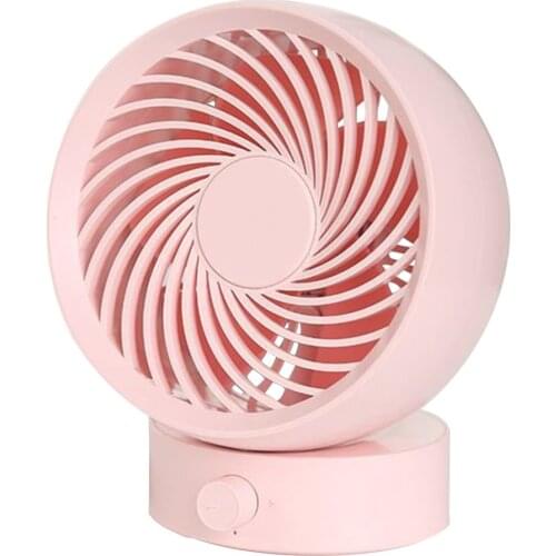 5-inch Usb Desk Fan Small Personal Desk Fan With Strong Wind Silent Operation Portable Mini Fan For Office Room