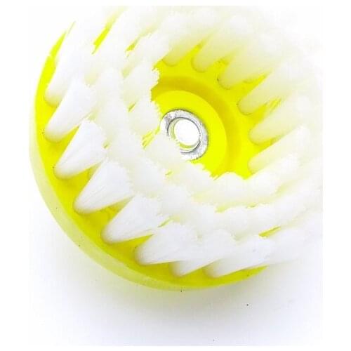 New 1pcs OD110mm Hard hair Clean Brush USED ON Electric Drill for Cement Ceramic tile Cement floor Kitchen Cleaning Tools T50