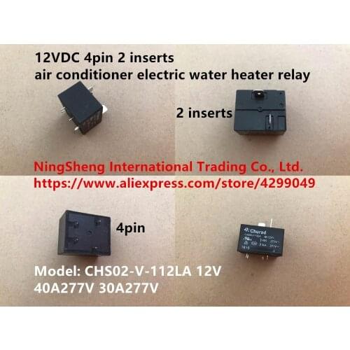 Original new 100% import T91 CHS02-V-112LA air conditioner electric water heater relay 12V/40A instead of SLT91-12D-1