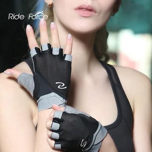 Gym Fitness Gloves Half Finger Hand Protector for Women Men Yoga Power Weight Lifting Crossfit Workout Bodybuilding