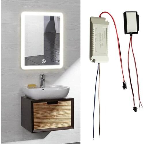 Bathroom Dimmable Mirror On/Off Touch Switch 240V for Lamp Lighting Home Intelligent System Human Sensor Accessories