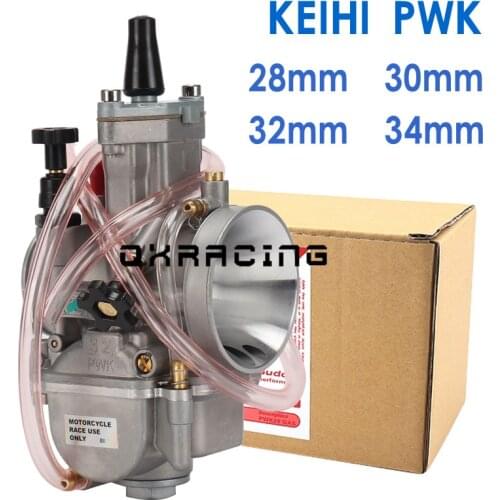 Motorcycle PWK 28 30 32 34mm Carburetor for 2T/4T with Power Jet Carb Racing Dirt Bike Scooter ATV UTV Off-road