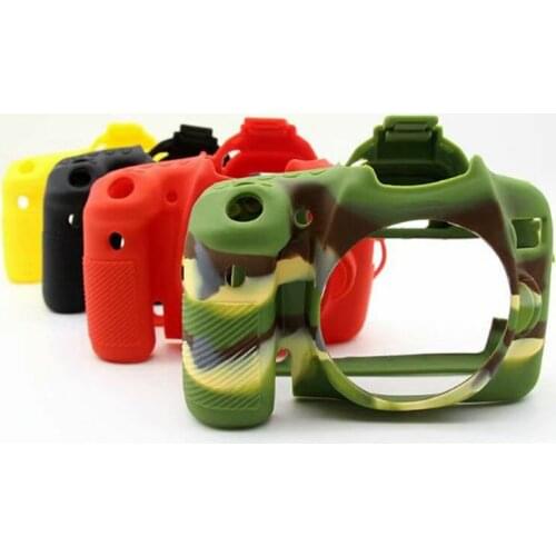 Silicone Rubber Skin case Camera Cover Protector Bag For Canon EOS 70D