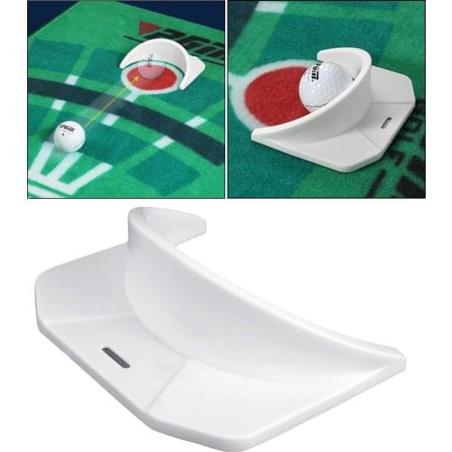 Indoor Golf Putting Trainer Cup Weighted Golf Hole Base Putter Practice Home Yard Outdoor Training Aid