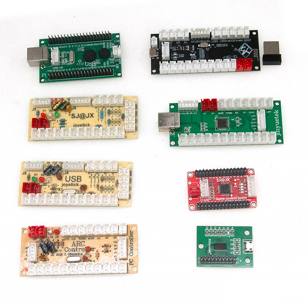 1 PCS Arcade Zero Delay USB To Joystick Encoder PCB Board Game Stick Controller PC & Raspberry Pi One Play Control