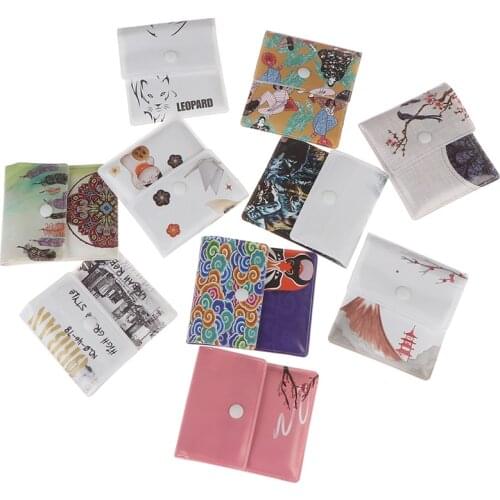 1PC Portable Pocket Ashtray Outdoor Cigarette Ash Tray Storage Bag New PVC Ashtrays Bag