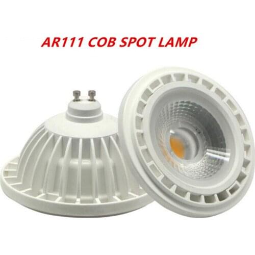 1PCS HOT SALE AR111 15W LED COB Downlight G53 and GU10 Base Lamp LED Spotlight DC12V AC110-240V AR111 LED Bulb Lights