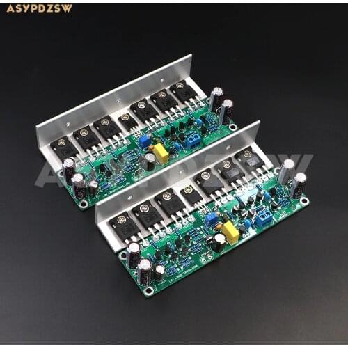 2 CH L15 Power amplifier IRFP240 IRFP9240 FET board With Angle aluminum/With Heat sink