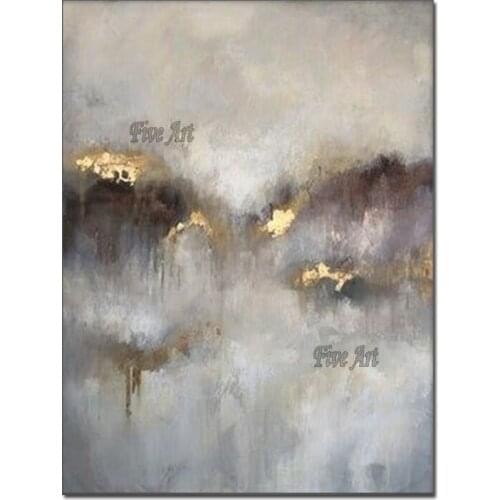 Free Shipping Modern Handmade Wall Decor Canvas Oil Painting Modern Wall Art For Living Room Decor Unframed