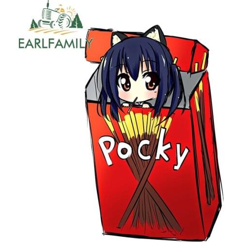 EARLFAMILY 13cm x 8.4cm for The Girl In The Box Vinyl Car Stickers Anime Motorcycle Waterproof DIY Personality Snowboard Decal