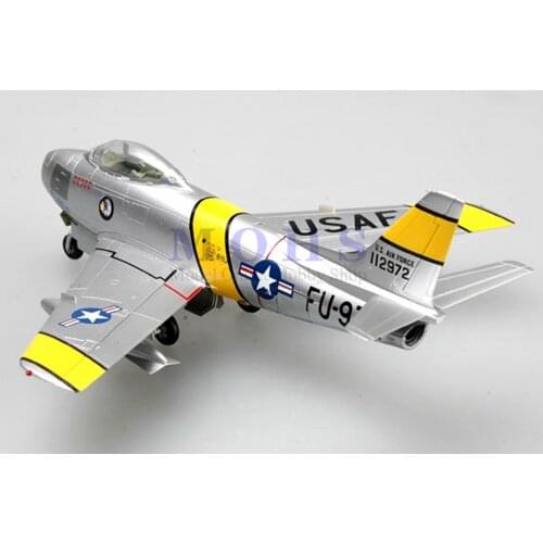 EASY MODEL 37102 1/72 Assembled Model Scale F86 Finished Model Airplane Scale Aircraft F-86 Billie/Margie 335th