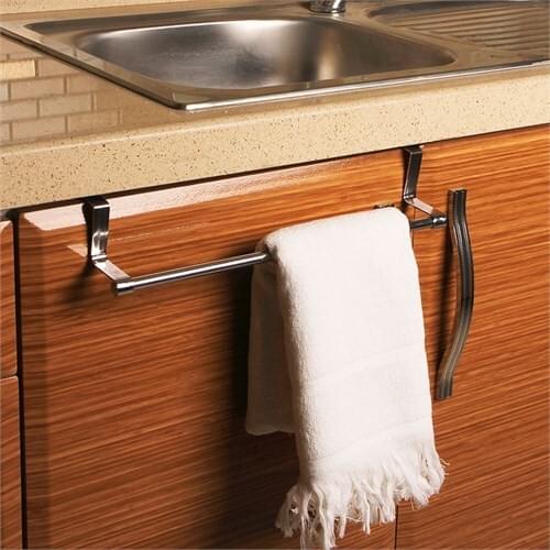 Evo Wardrobe Door Towel Rack 33Cm