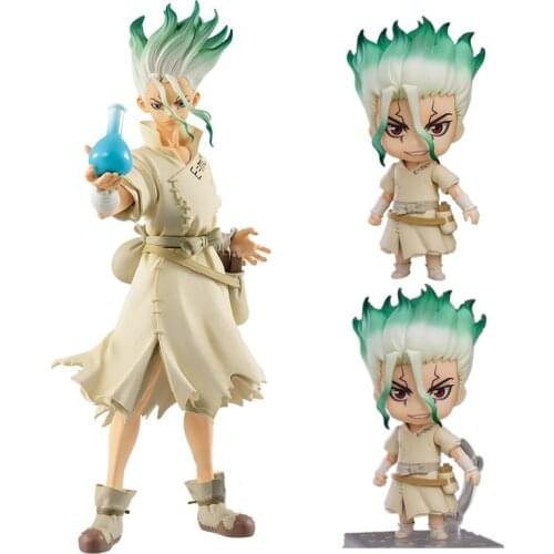 Dr.STONE Anime Figurine Ishigami Senkuu 1262# Action Figure Collectible Finished Goods Model Doll Toys 20cm