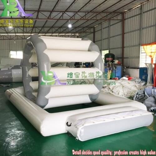 Commercial Giant Inflatable Sea Floating Water Park Races Game Water Roller Wheel