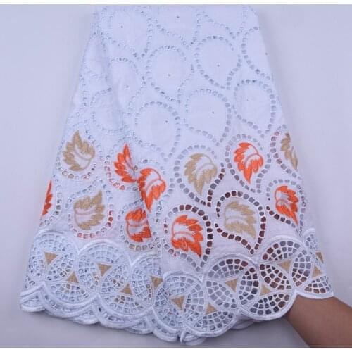 Popular African Bazin Riche Lace For Party Dress High Quality 5Yards Brocade Fabric Embroidery Bazin Fabric With Stones Y1950