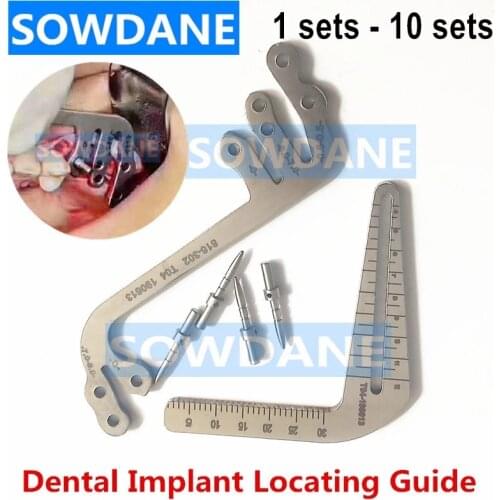Dental Implant Locating Guide Planting Positioning Guide Implant Tools Planting Positioning Angle Ruler Dentist tools