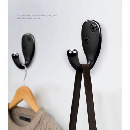 Vintage Style Wall Hook Mounted Single Towel Hook Hangers Robe Hooks Hanger for For Home Bathroom with Screws Zinc Alloy