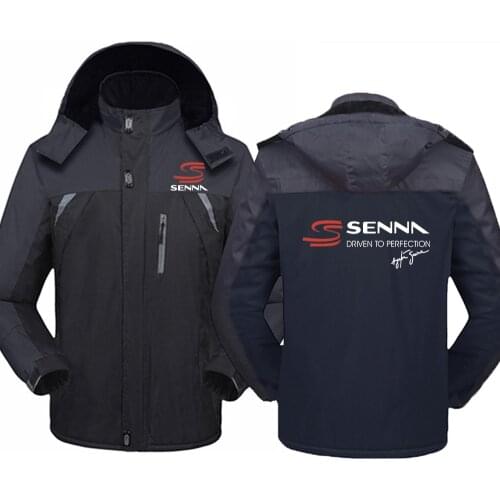 Mountaineering clothes New Ayrton Senna Printing autumn and winter 2021 Men hoodie design sweatshirt High street Jackets