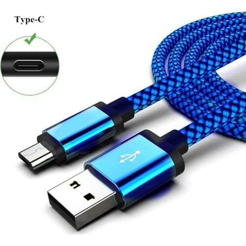 Original USB Fast Charge Cable For Samsung Galaxy S20 S9 S8 Note 9 8 A40 A50 A70 M30s 3M Type C Cable For Xiaomi redmi note 9 9s