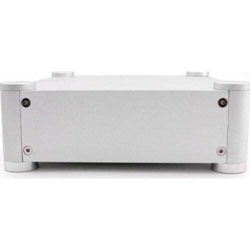 Full Aluminum Amplifier Chassis Headphone Preamp DAC Enclosure Case Housing Hifi Audio DIY 210x76x250mm