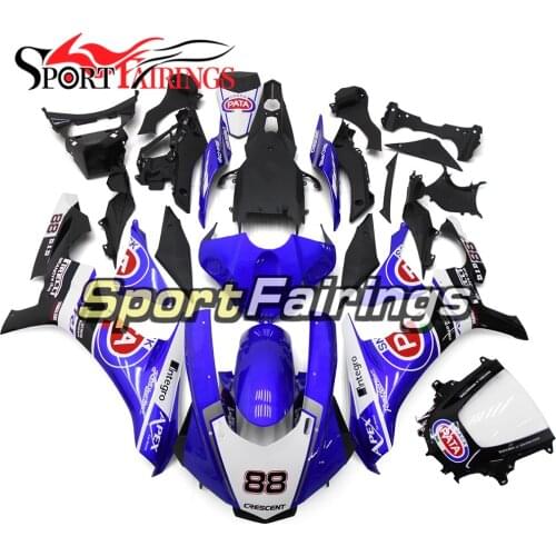 Blue White Fairings for Yamaha YZF1000 R1 2015 2016 15 16 Motorcycle Body Kit ABS Plastic Injection Cowling Body Kit Fittings