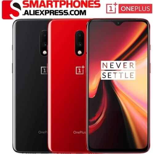 Global Rom OnePlus 7 Mobile Phone 6.41 inch 8GB+256GB Snapdragon 855 Octa-core Android 9.0 48.0MP 3700mAh NFC Smartphone