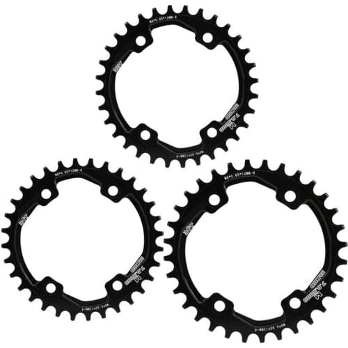 Chainwheel Aluminium Alloy Bike Positive & Negative Tooth Disc Single-Disk Cycling Accessory for M8000/9000 Bicycle Bike