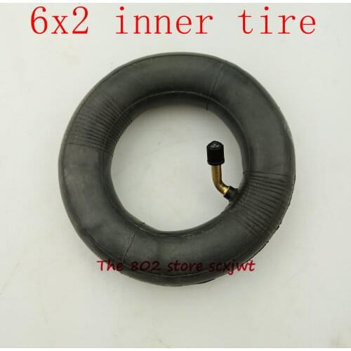 High quality 6X2 inner Tire 6*2 inner tube Pneumatic Tyre Electric Scooter F0 Pneumatic Wheel Trolley Cart Air Wheel
