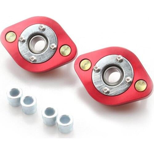 2Pcs Rear Upper Camber Plates Shock Top Mount Set Coilover Camber Plates for BMW E30 E36 E46 Z3