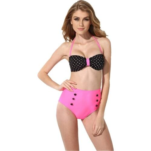 COLLOYES Black And White Swimwear