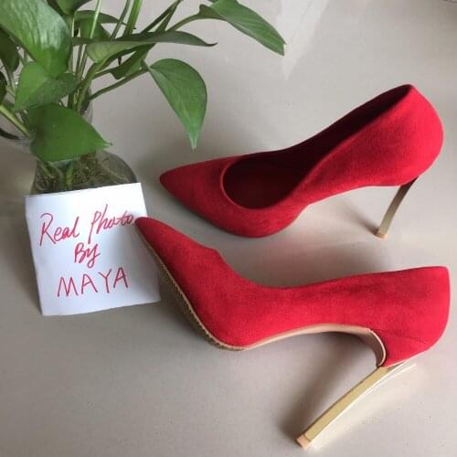 Замшевые туфли-лодочки Craylorvans China At AliExpress