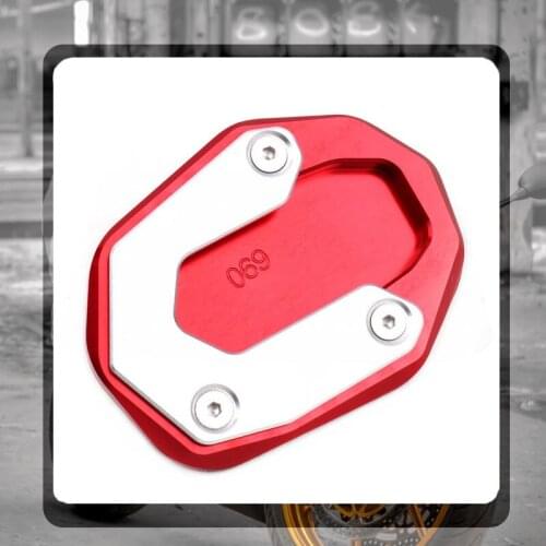For Ducati Scrambler 800 Scrambler800 2015 2016 2017 2018 Motorcycle Kickstand Foot Side Stand Extension Pad Support Plate