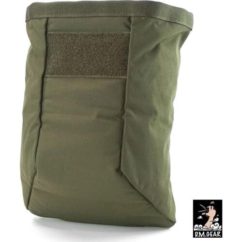 DMgear Tactical MOLLE Dump Pouch Foldable Drop Pouch Airsoft Recycling Bag Sundries Tool Pouches