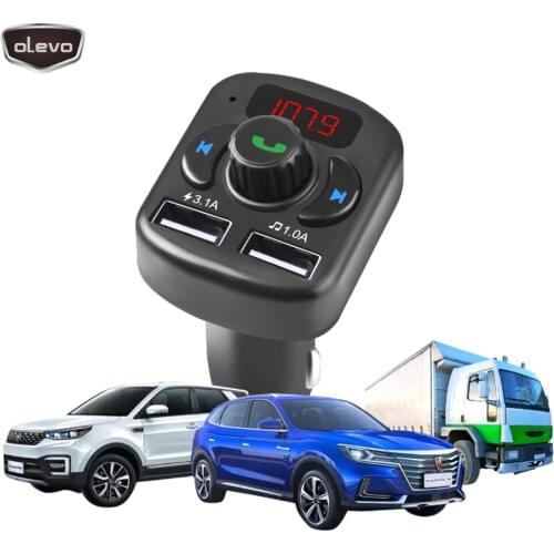 FM Modulator Wireless Mp3 Car Player Dual USB 12V Car Charger FM Transmitter Usb car Audio Mp3 Module Bluetooth Music Player