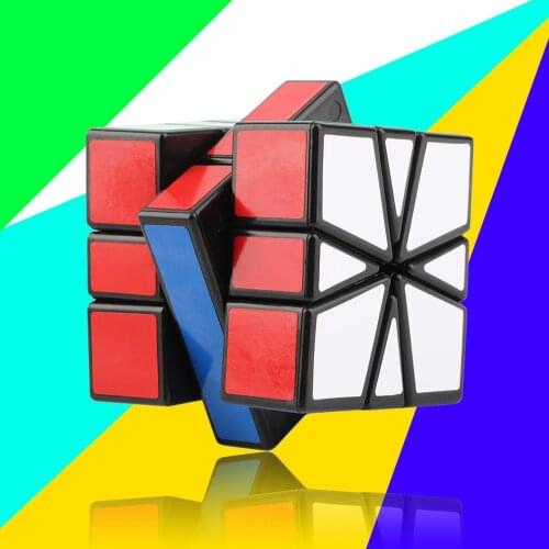 HOT Speed Super Square One SQ-1 Plastic Magic Cube Puzzle Multicolor with Great Corner Cutting Easy & Smooth to Move