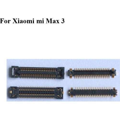 5pcs Dock Connector Micro USB Charging Port FPC connector For Xiaoim mi Max 3 Max3 logic on motherboard mainboard Xiao mi Max 3