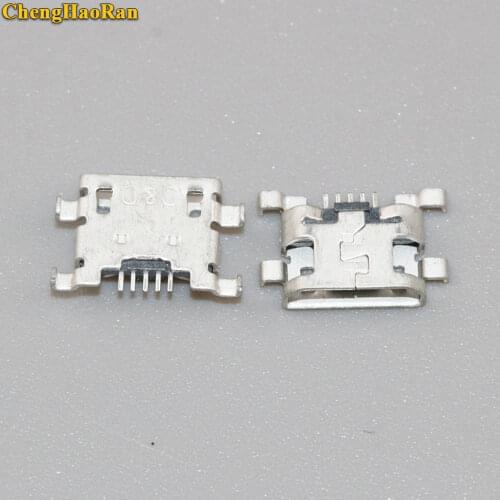 ChengHaoRan Micro USB Charging Power Charger Jack Port Connector Socket Replacement for Lenovo A910 Repair Parts