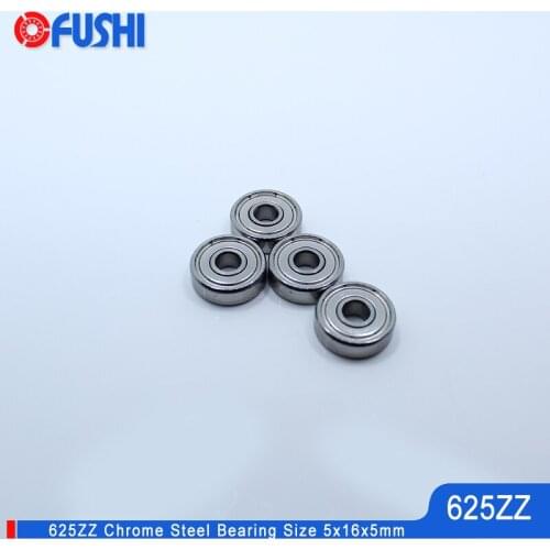 625ZZ Bearing 5x16x5 mm 10PCS Miniature 3D Printer Parts Accessories Wheel 625 Z ZZ Ball Bearings 625Z