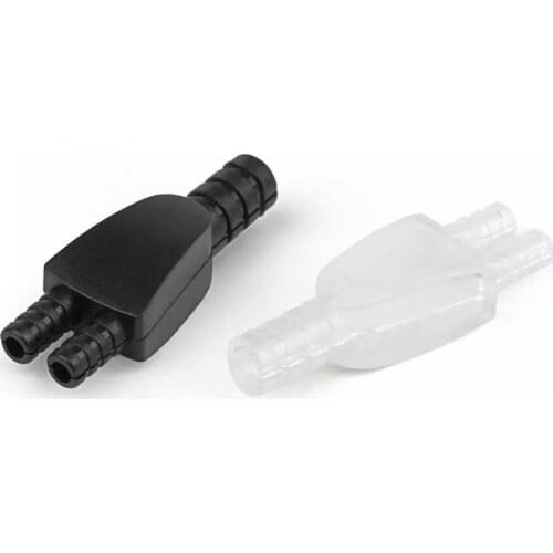 50pcs Earphone Slide 3.8mm To 2.2mm Strong ABS Plastic Y Splitter DIY Cable Adapter Audio Jack Headphone Plug Accessories Parts