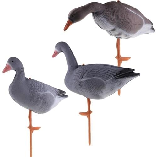 Lifelike Full Body Goose Hunting Decoys Lawn Ornaments Garden Decor -3 Style Senuelos de caza la chasse leurre