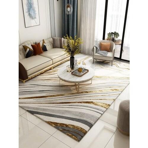 Light Luxury Carpets Living Room Nordic Modern Rugs Carpet For Bedroom Home Big Room Floor Rug Study Size Thick Area Mat