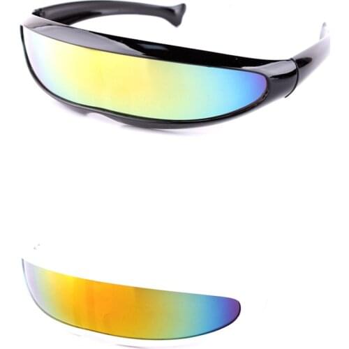 Alien Sun Glasses for Men Women Dolphin Fish Shape Waterproof Outdoor Sunglasses Party Decoration Gifts Eyewear Gafas de sol